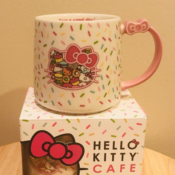 Hello Kitty Cafe Sprinkles Mug - Picture 1 of 5